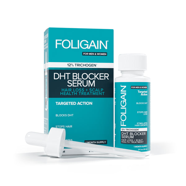 FOLIGAIN Hair Regrowth DHT Blocker -seerumi, jossa on 12 % Trichogen®