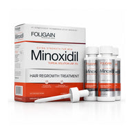 FOLIGAIN® Minoksidiili 5 % hiusten uudenkasvun hoito miehille 3 kuukauden annos